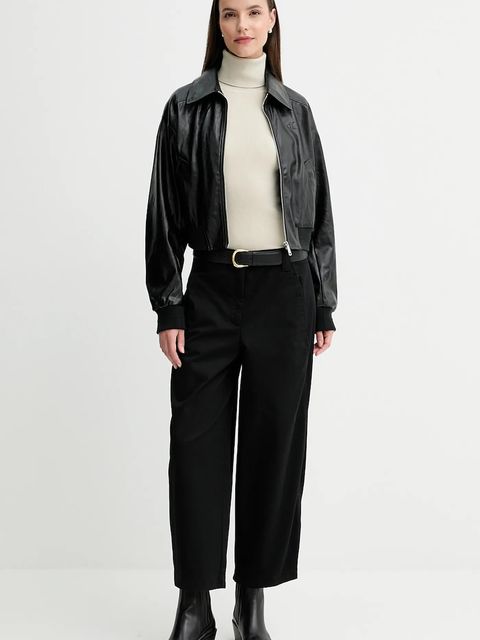 Calvin Klein Jeans kurtka kolor czarny przejściowa LV047C518G - zdjęcie produktu nr 2