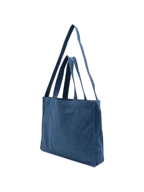 MC2 Saint Barth logo-print shoulder bag - Blue - zdjęcie produktu nr 2