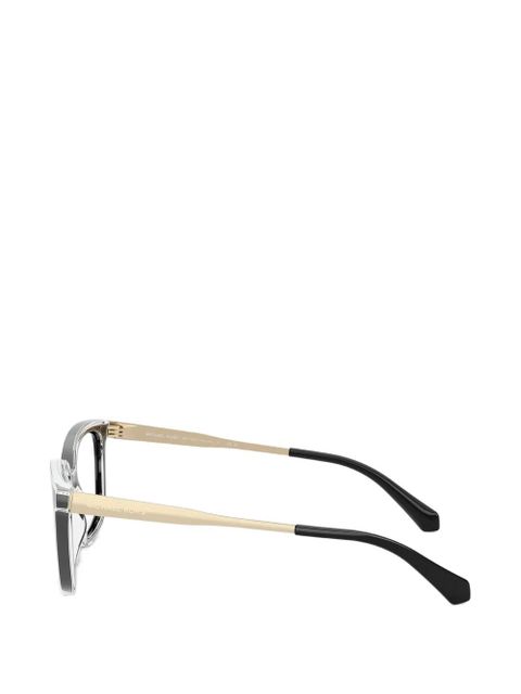 Michael Kors Asturias square-frame glasses - Black