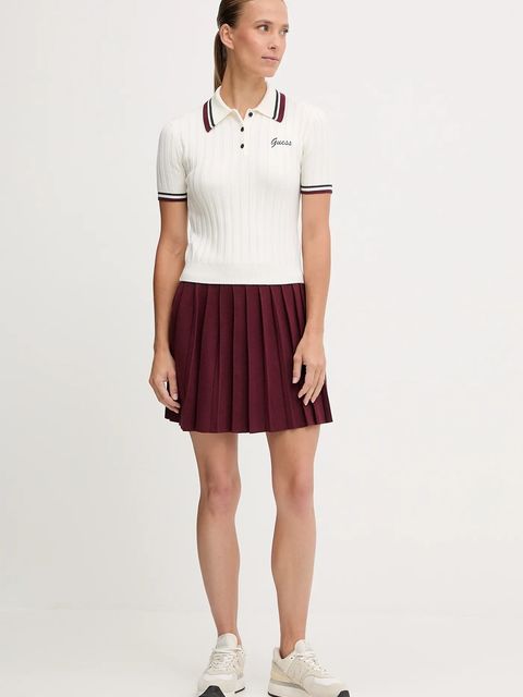 Guess polo z dodatkiem wełny SABINA - zdjęcie produktu nr 1