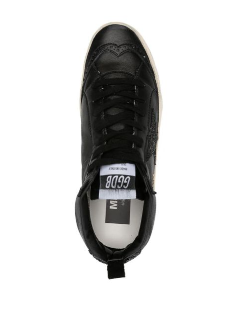 Golden Goose Mid-Star leather sneakers - Black - zdjęcie produktu nr 2