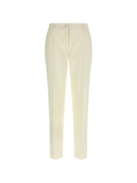 Dolce & Gabbana pleated trousers - White - zdjęcie produktu nr 1