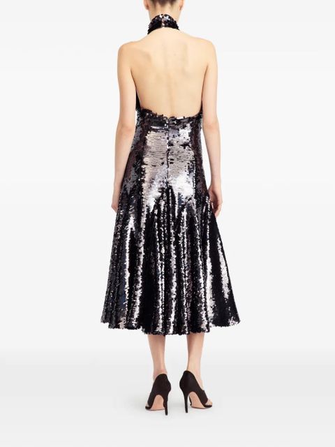 16Arlington Mika square sequin dress - Black