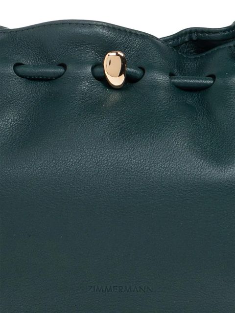 ZIMMERMANN Halcyon chain-link drawstring shoulder bag - Green