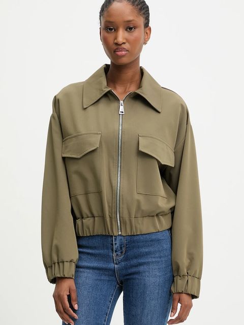 Answear.LAB kurtka kolor zielony przejściowa - zdjęcie produktu nr 1