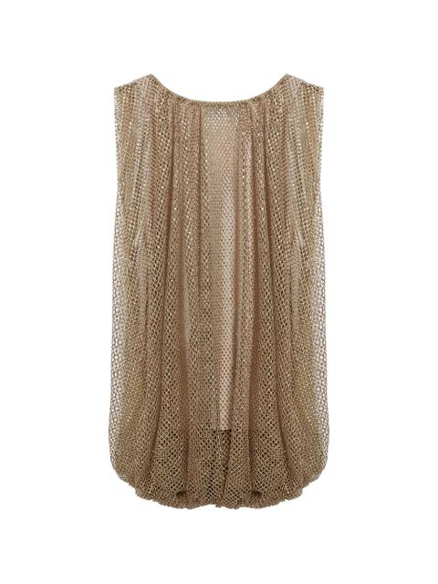Sportmax mesh top - Gold - zdjęcie produktu nr 2