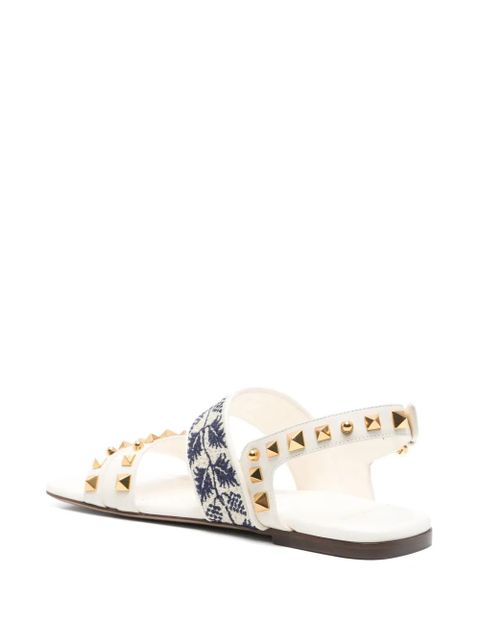 Valentino Garavani Rockstud sandals - Neutrals - zdjęcie produktu nr 2