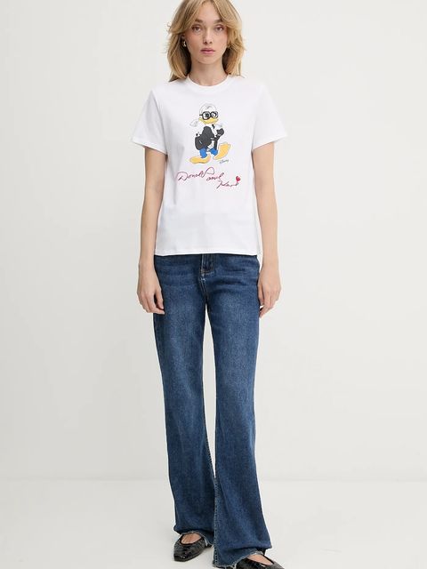 Karl Lagerfeld t-shirt bawełniany KL X DISNEY - zdjęcie produktu nr 2