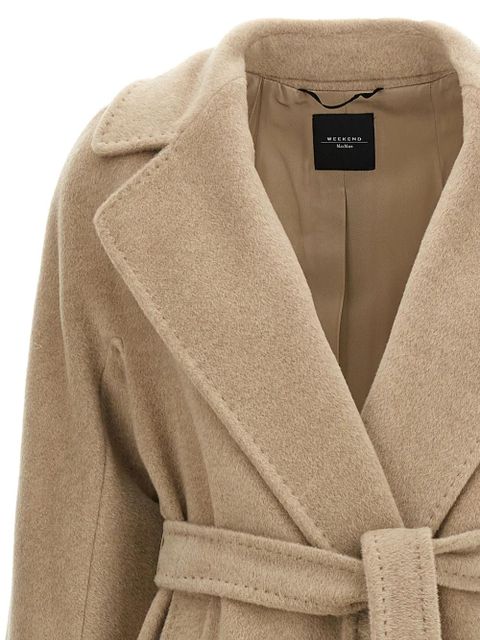 Weekend Max Mara Tempera belted coat - Neutrals