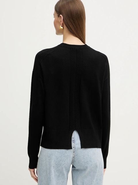 Armani Exchange sweter z dodatkiem wełny