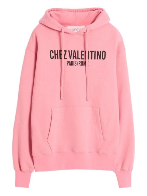 Valentino Garavani Chez-print hoodie - Pink - zdjęcie produktu nr 1