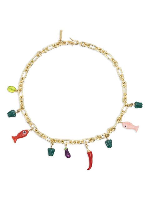 ALEMAIS charm chain necklace - Gold - zdjęcie produktu nr 1