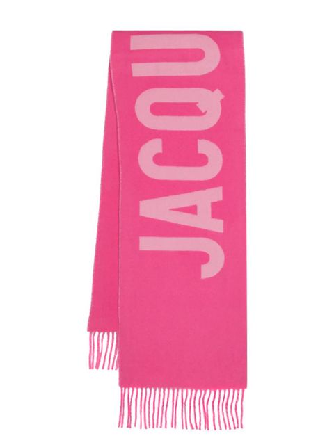 Jacquemus L'Echarpe Jacquemus virgin-wool scarf - Pink - zdjęcie produktu nr 1