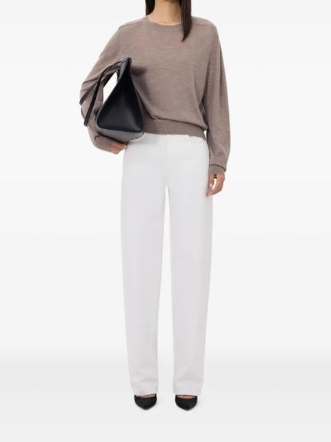 LouLou de Saison crew-neck cashmere sweater - Brown - zdjęcie produktu nr 2