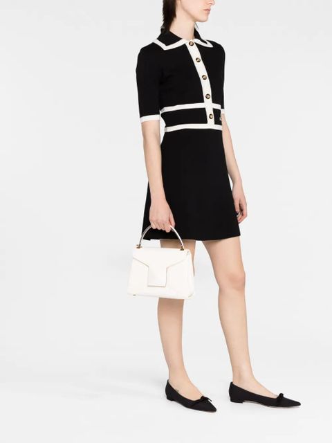 Valentino Garavani One Stud leather tote bag - White - zdjęcie produktu nr 2