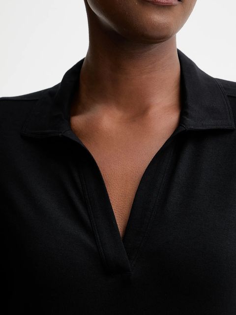 Marc O'Polo longsleeve kolor czarny 510214952227 - zdjęcie produktu nr 2