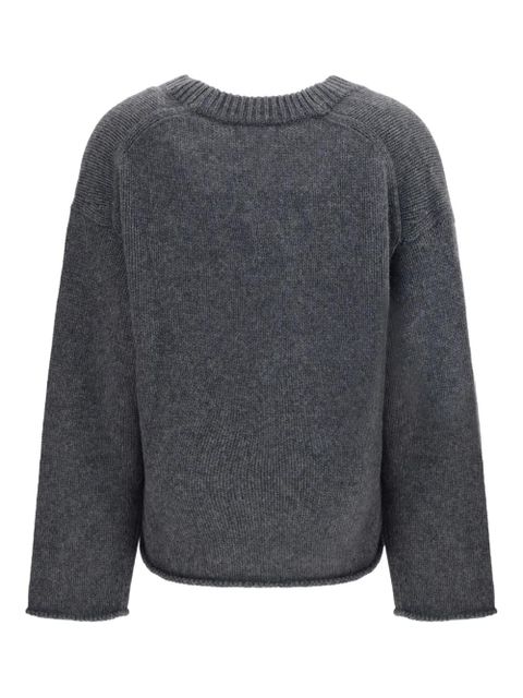 LouLou de Saison round-neck sweater - Grey