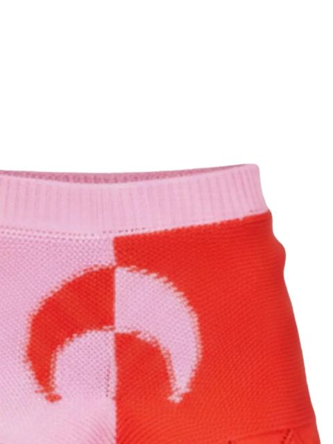 Marine Serre crochet knit shorts - Pink - zdjęcie produktu nr 2