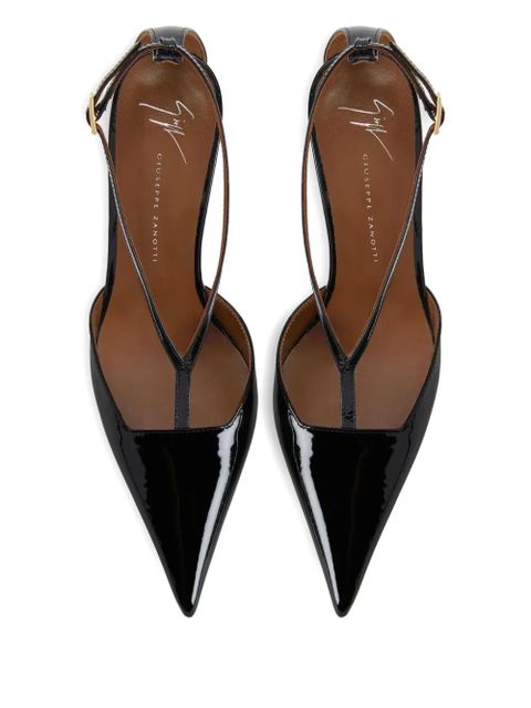 Giuseppe Zanotti leather heeled pumps - Black