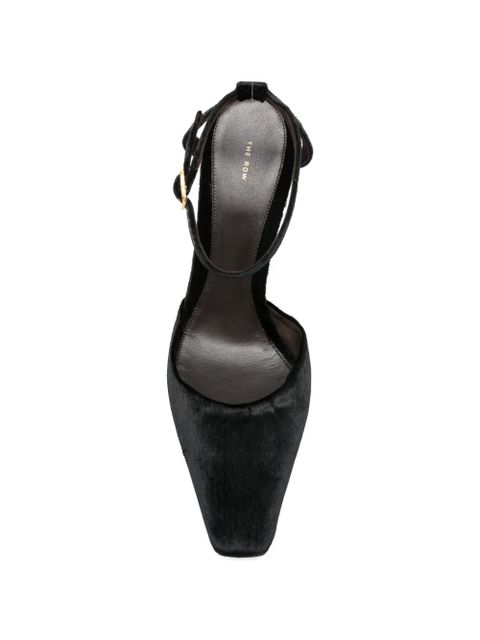 The Row Carla ankle-strap pumps - Black