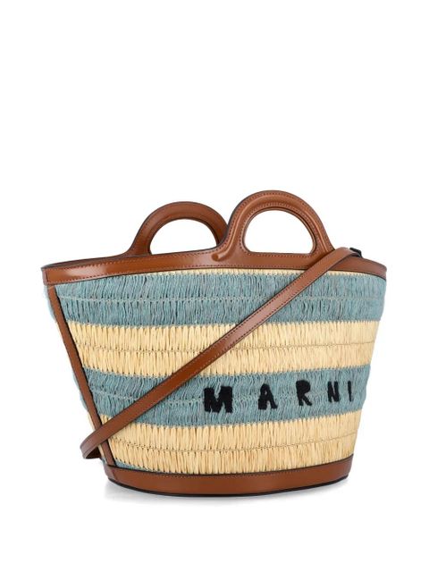 Marni small Tropicalia tote bag - Blue
