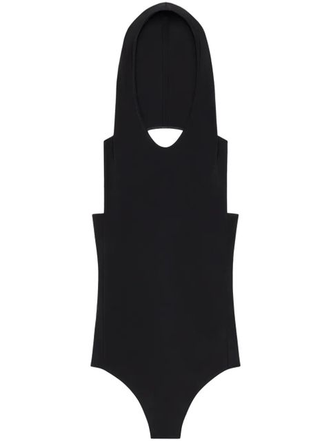 Courrèges Illusion hooded bodysuit - Black - zdjęcie produktu nr 1