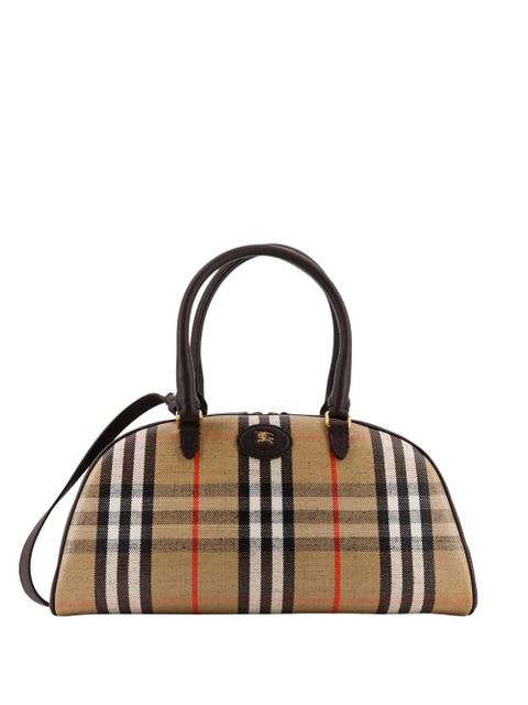 Burberry check-pattern shoulder bag - Neutrals