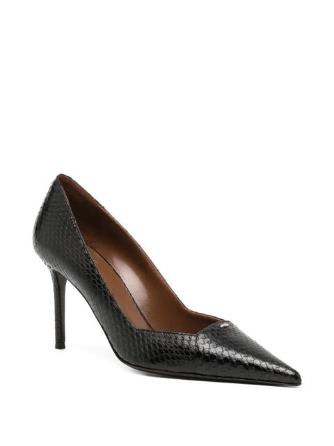 Giuseppe Zanotti 80mm pointed-toe pumps - Black