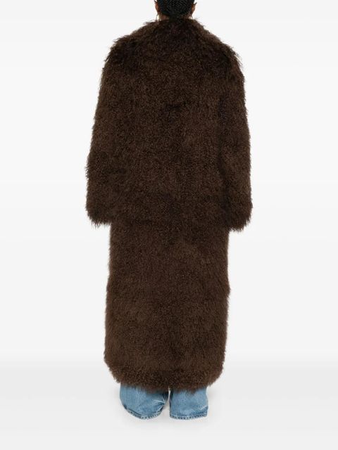ducie Faye shearling coat - Brown