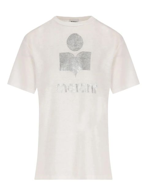 ISABEL MARANT Zewel cotton T-shirt - White - zdjęcie produktu nr 1