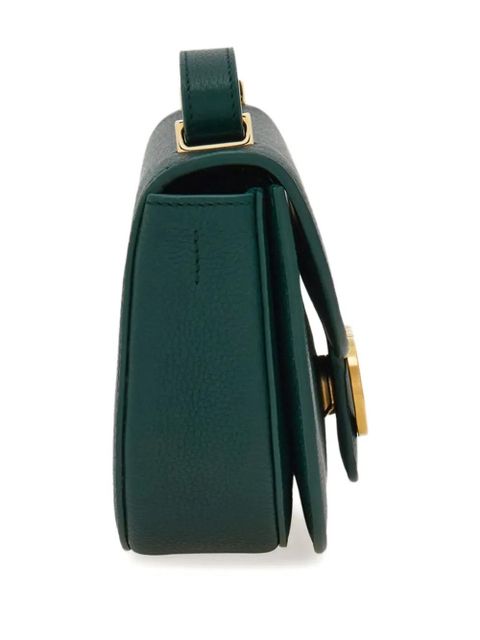 Ferragamo Double Gancini cross body bag - Green