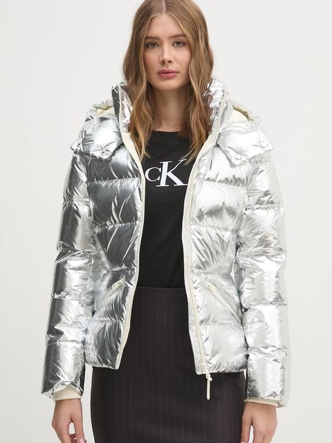 MACKAGE kurtka puchowa damska kolor srebrny zimowa MADALYN-M - zdjęcie produktu nr 2