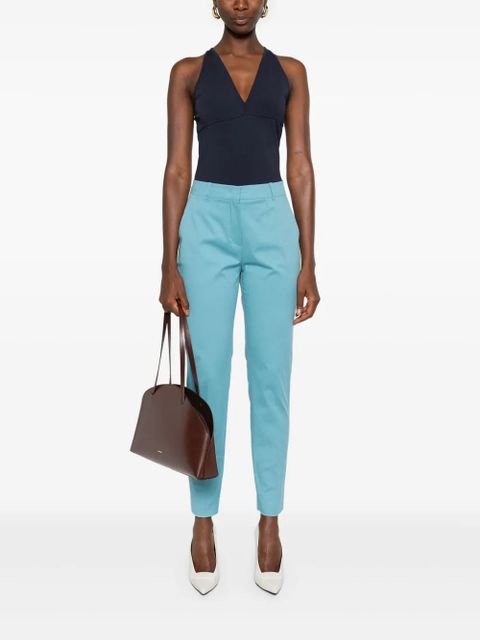 Max Mara stretch-cotton pants - Blue - zdjęcie produktu nr 2