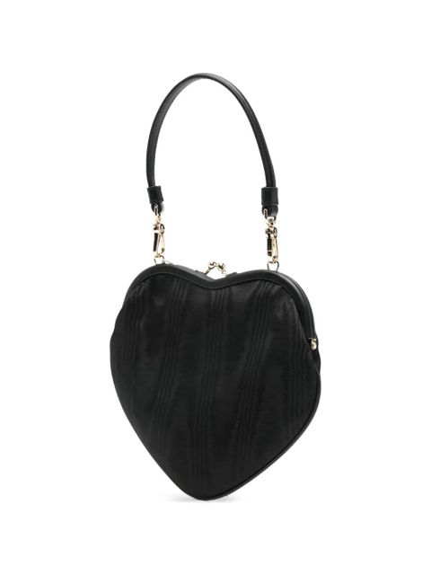 Vivienne Westwood heart orb satchel - Black