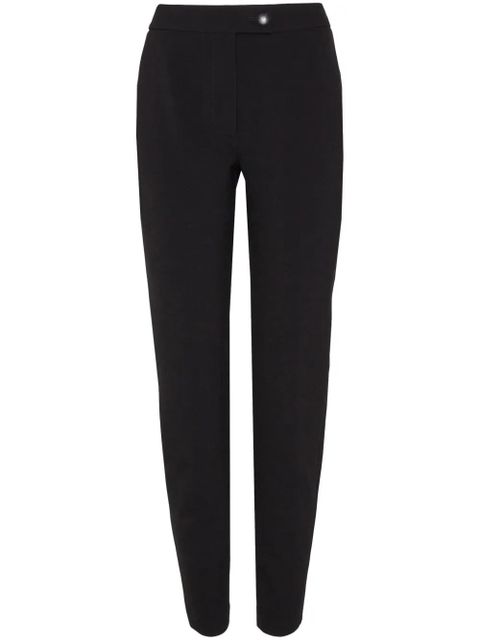 Ferragamo slim-fit tailored trousers - Black - zdjęcie produktu nr 1