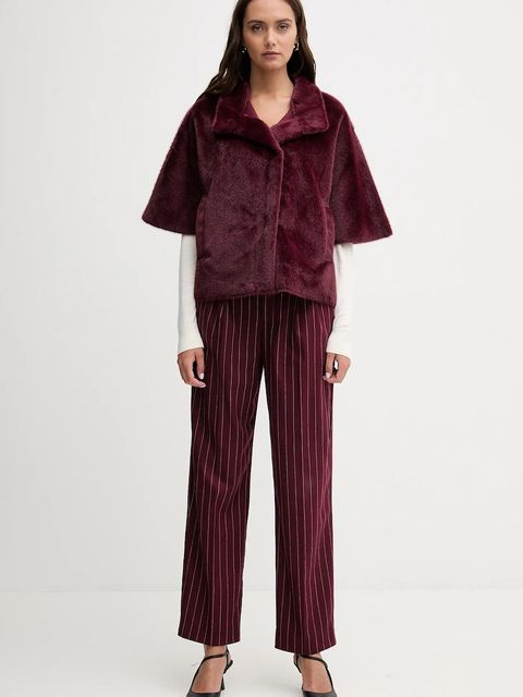 Joseph Ribkoff płaszcz kolor bordowy 253924 - zdjęcie produktu nr 2