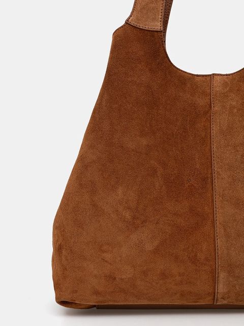 Coccinelle torebka zamszowa