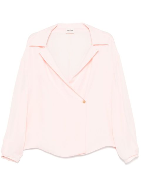 KHAITE Ashton blouse - Pink - zdjęcie produktu nr 1