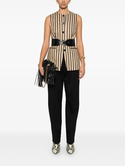 ISABEL MARANT Casile trousers - Black - zdjęcie produktu nr 2