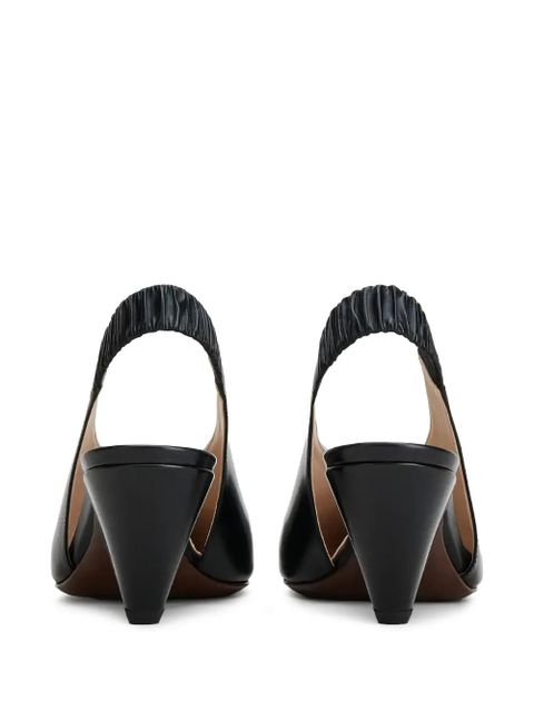 Tod's point-toe slingback pumps - Black