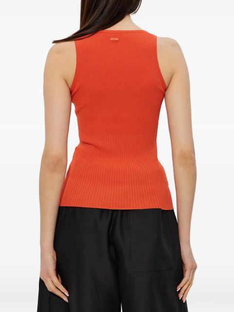 Max Mara ribbed tank top - Orange