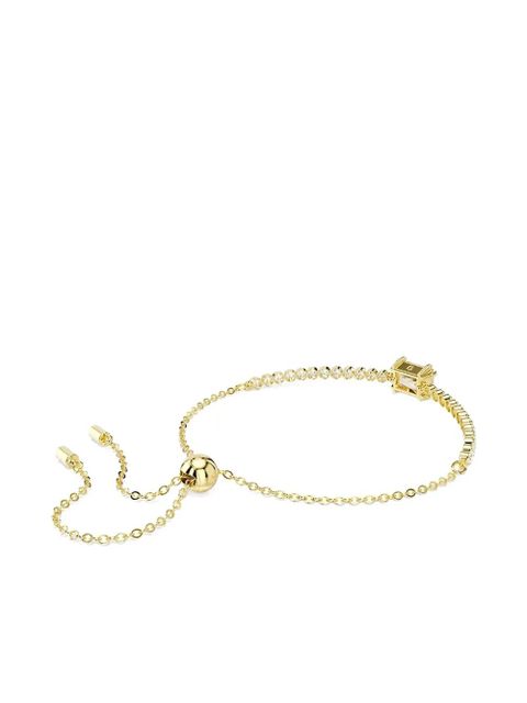 Swarovski Matrix Tennis crystal-embellished gold bracelet - zdjęcie produktu nr 2