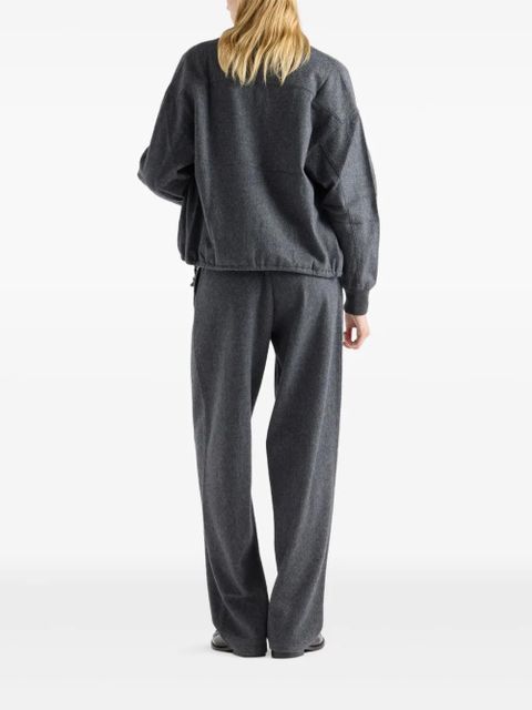 Prada drawstring trousers - Grey