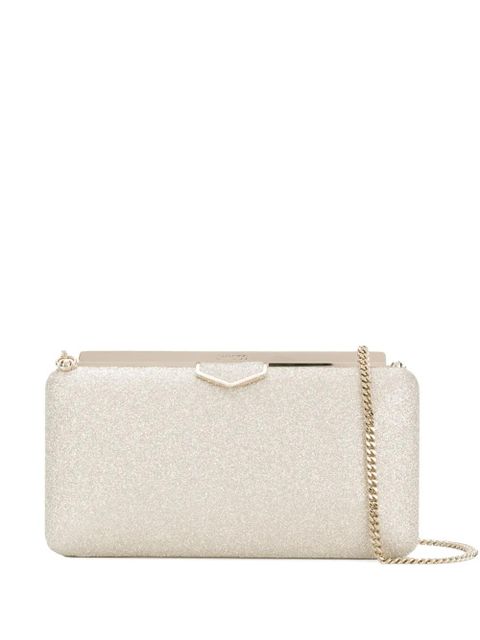 Jimmy Choo Ellipse clutch bag - Metallic - zdjęcie produktu nr 1