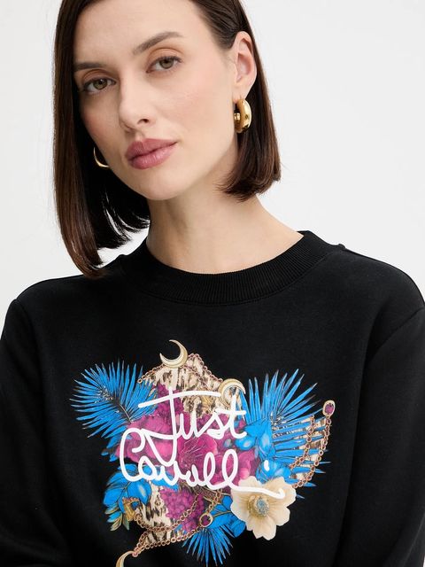 Just Cavalli bluza bawełniana