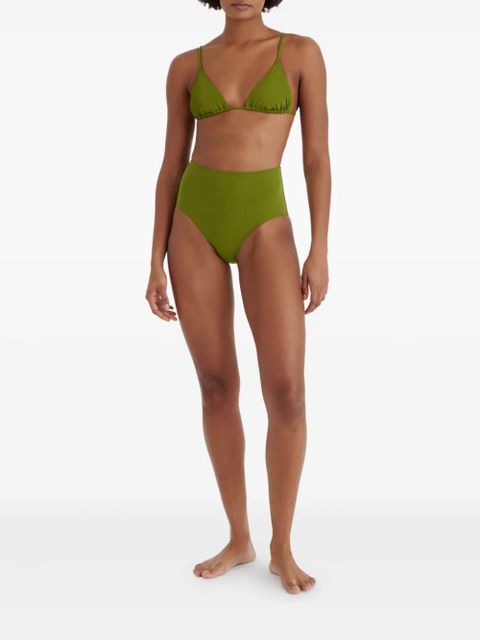 ERES Remember high-waisted bikini bottom - Green