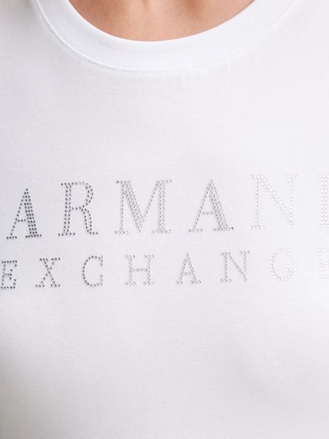 Armani Exchange t-shirt damski kolor biały XW001349 AF17173
