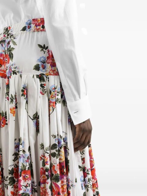 Dolce & Gabbana poplin top - White