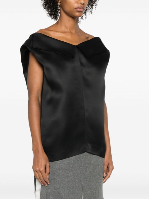 KHAITE Selly top - Black