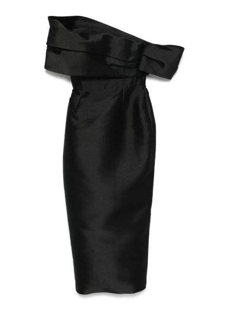 Solace London Mirla midi dress - Black - zdjęcie produktu nr 1